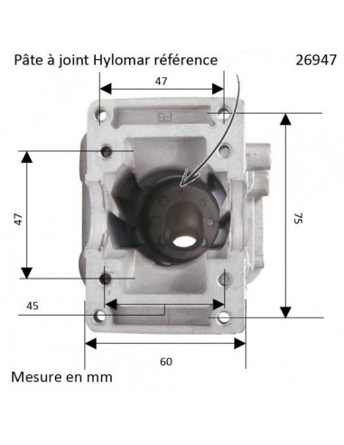 Cylindre piston tronçonneuse Stihl 018/MS180 Ø 38 mm