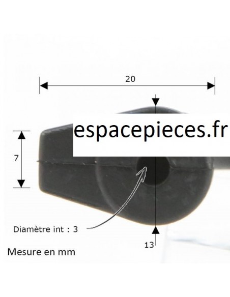 Durite essence pour Stihl 064, 066, 084, 088, MS640, MS660, MS880, MS321, MS241, MS261, MS271, MS291, MS650, MS661
