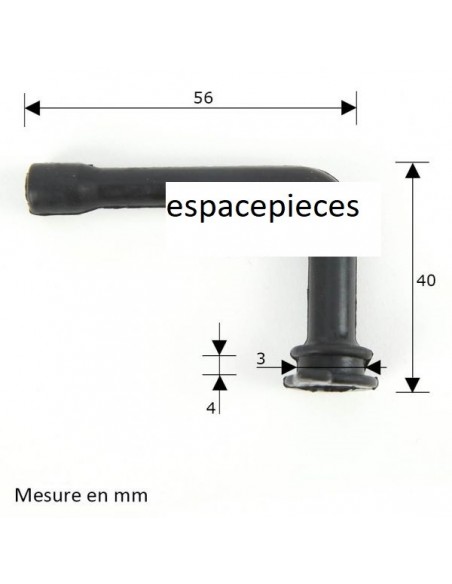 Durite huile pour Stihl 024, 026, 034, 036, 044, 046, 064, 066, MS240, MS241, MS260, ..