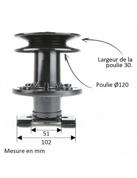 Palier de lame AMF 51 438 , 56 283