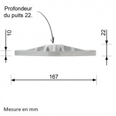 Support de lame pour Stiga. Pour Park 2000, 2002, Village, Garden. 1134-2082-01