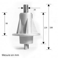 Palier de lame pour Castelgarden 82207201/0