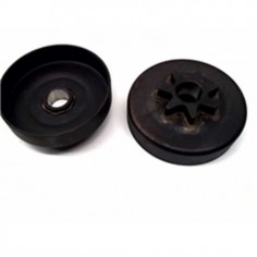 CLOCHE D'EMBRAYAGE 3/8 - 7 DENTS TRONCONNEUSE ACTIVE  51.51 / 56.56 / 62.62