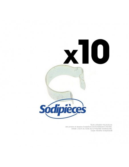 Clips maintien de gaine. Par 10