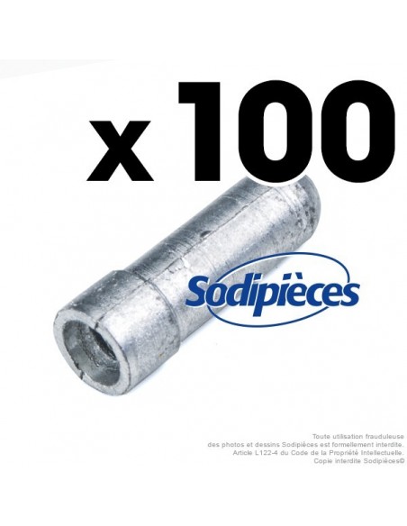 Embouts protège-Câbles. Par 100