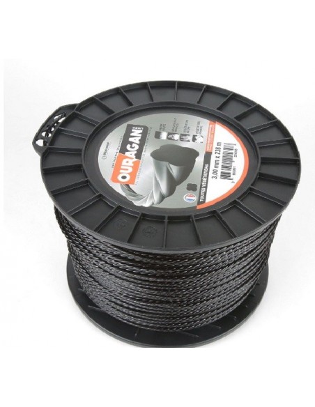 Fil débroussailleuse Ouragan 3 mm x 238 m. Bobine
