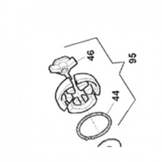 EMBRAYAGE COMPLET TRONCONNEUSE ACTIVE  51.51 / 56.56 / 62.62