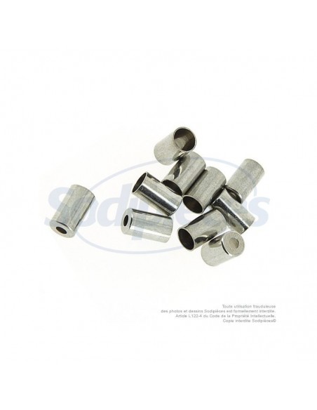 Embout de gaine Ø 5,7 mm. Par 10