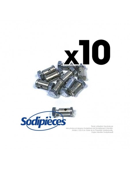 Serre câble pour câble jusqu'à Ø 3 mm. Par 10