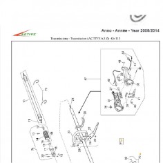 Flexible de transmission complet Debroussailleuse ACTIVE 6.5 Z 2