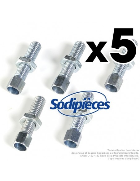 Vis de réglage pour gaine Ø 6,1 mm. Par 5