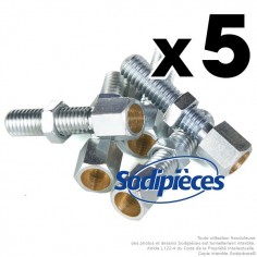 Vis de réglage pour gaine Ø 6,2 mm. Par 5 2