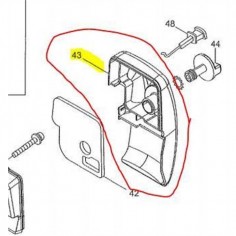 COUVERCLE FILTRE A AIR TRONCONNEUSE ACTIVE 28.28