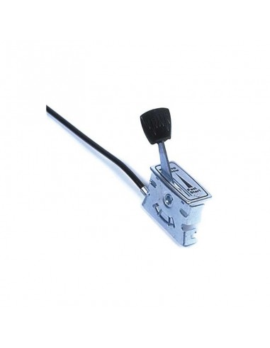 Manette de gaz standard métallique. Longueur câble 1,80 m