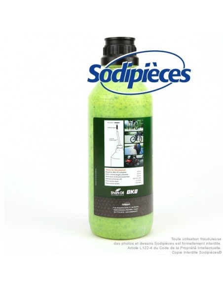 Préventif anti crevaison pour tondeuse Shark Oil - OKO. 500 ml