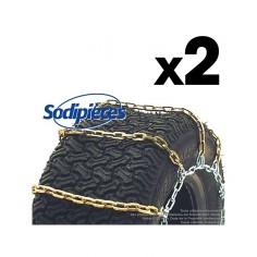 Chaîne à neige : 16 x 480 x 8 - 16 x 550 x 8 - 480 x 400 x 8. Par 2
