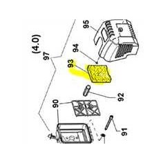 FILTRE A AIR MOUSSE DEBROUSSAILLEUSE ACTIVE