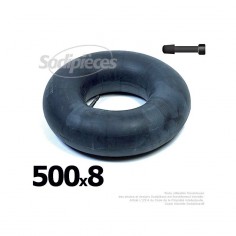 Chambre à air 500 x 8 valve droite