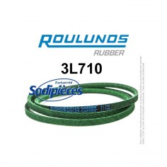 Courroie tondeuse 3L710 Roulunds Continental 9,5 x 6 x 1803 mm 2