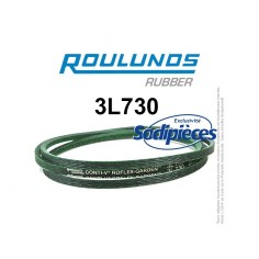 Courroie tondeuse 3L730 Roulunds Continental 9,5 x 6 x 1854 mm 2