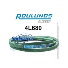 Courroie tondeuse 4L680 Roulunds Continental 12,7 x 7,2 x 1727 mm 2