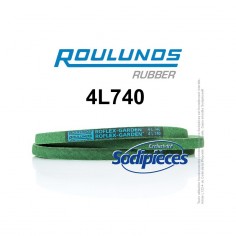 Courroie tondeuse 4L740 Roulunds Continental 12,7 x 7,2 x 1880 mm 2