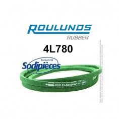 Courroie tondeuse 4L780 Roulunds Continental 12,7 x 7,2 x 1981 mm 2