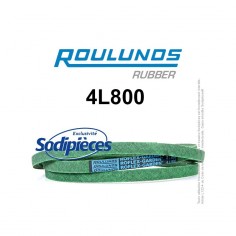 Courroie tondeuse 4L800 Roulunds Continental 12,7 x 7,2 x 2032 mm 2