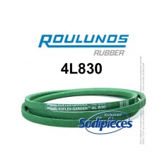 Courroie tondeuse 4L830 Roulunds Continental 12,7 x 7,2 x 2108 mm 2