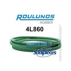 Courroie tondeuse 4L860 Roulunds Continental 12,7 x 7,2 x 2184 mm 2