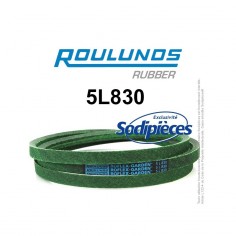 Courroie tondeuse 5L830 Roulunds Continental 15,8 x 9,5 x 2108 mm 2