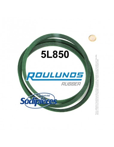 Courroie tondeuse 5L850 Roulunds Continental 15,8 x 9,5 x 2159 mm