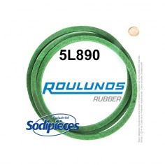 Courroie tondeuse 5L890 Roulunds Continental 15,8 x 9,5 x 2261 mm 2