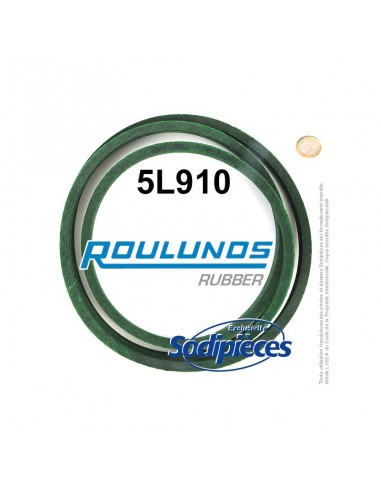 Courroie tondeuse 5L910 Roulunds Continental 15,8 x 9,5 x 2311 mm