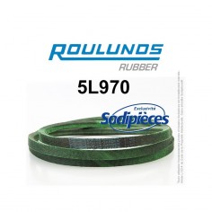 Courroie tondeuse 5L970 Roulunds Continental 15,8 x 9,5 x 2464 mm 2