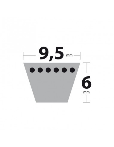 Courroie-tondeuse-3L180-Teknic-Trapezoidale-95-mm-x-457-mm-25001