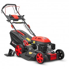 Tondeuse thermique autotractée 173cc - 50.6cm avec démarrage électrique -mulching - éjection latérale