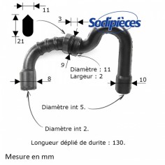 Durite-essence-pour-Stihl-017-018-MS170-MS180-1130-358-7700-23018 2