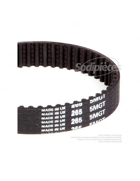 Courroie pour électro portatif 265x15