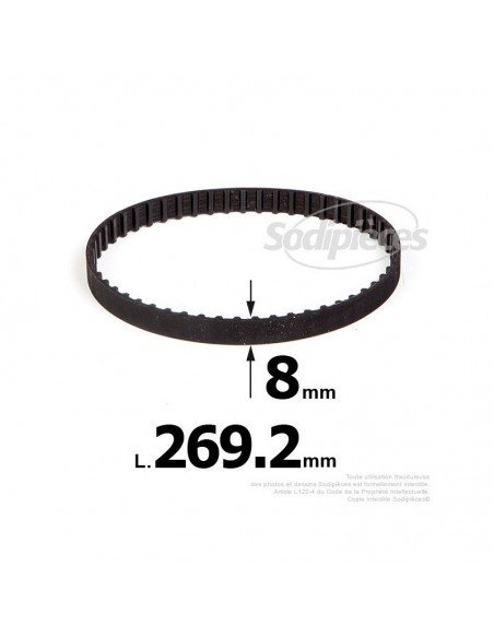 Courroie pour électro portatif 269,2x8