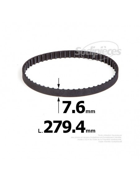 Courroie pour électro portatif 279,4x7,6