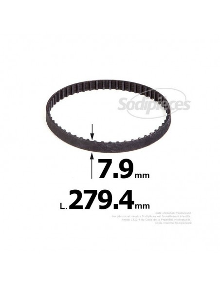 Courroie pour électro portatif 279,4x7,9