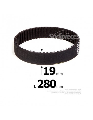 Courroie pour électro portatif 280x19