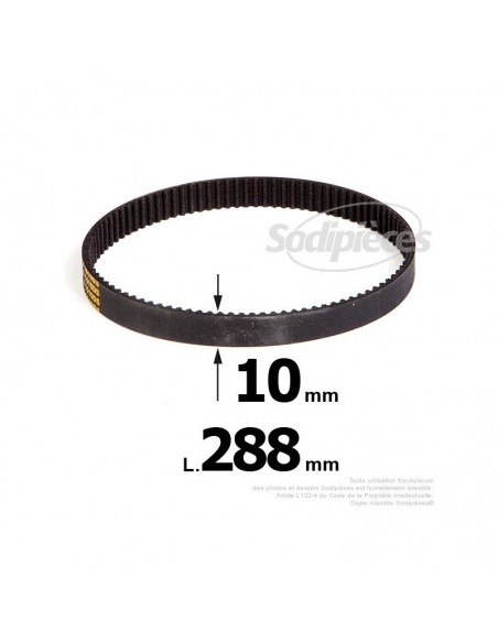 Courroie pour électro portatif 288x10