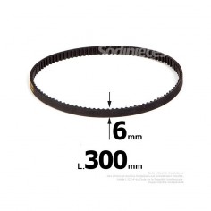 Courroie pour électro portatif 300x6