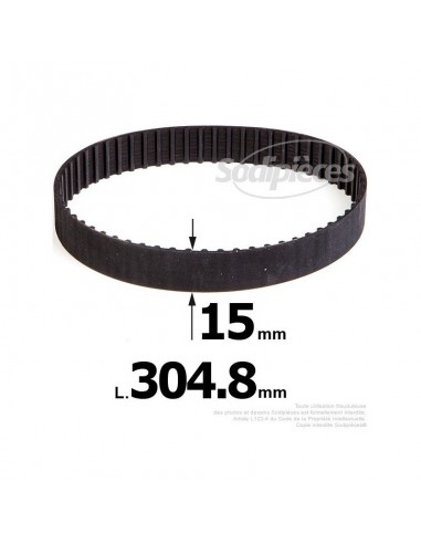 Courroie pour électro portatif 304,8x15