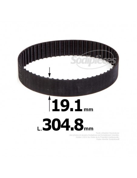 Courroie pour électro portatif 304,8x19,1