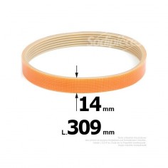 Courroie pour électro portatif 309x14