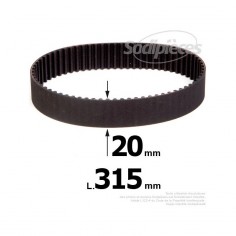 Courroie pour électro portatif 315x20