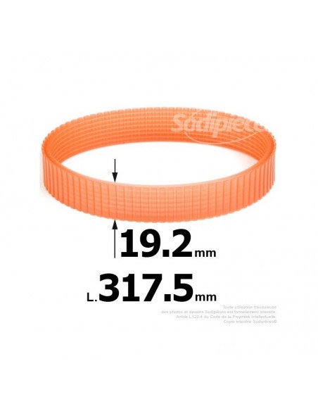 Courroie pour électro portatif 317,5x19,2